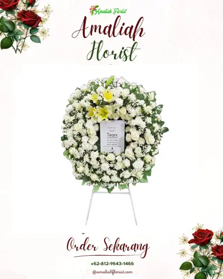 Krans Bunga Duka cibuaya